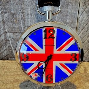 Rare & Vintage 1960's Brittannia Presta UK Oversized Pocketwatch working